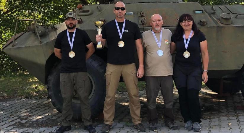 Kazamata Lőtér T-Body Shooting Team: országos bajnoki ezüstérem Esztergomból
