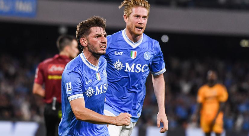 Serie A: ötgólos mérkőzésen győzte le a Napoli a Pisát – videóval