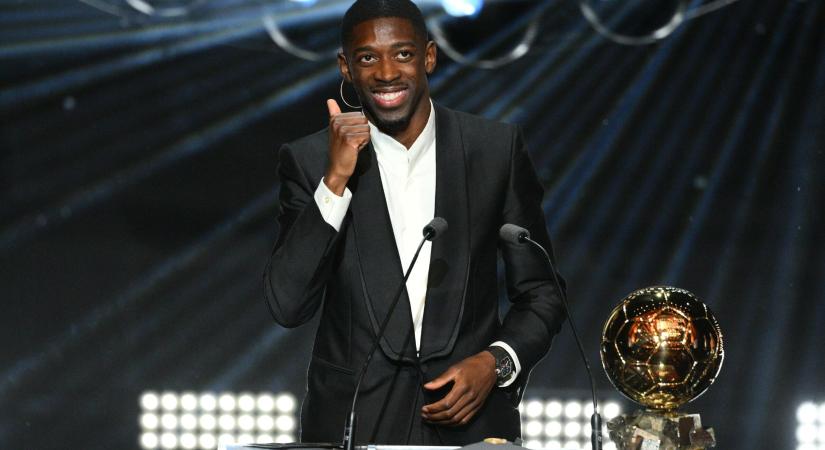 Dembélé lett az Aranylabda idei győztese
