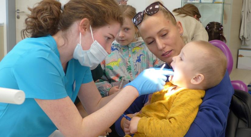 A négy év alatti gyermekeket várja Pécsett a Fogtündér