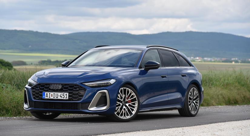 Nagyobb szám lett az Audi dízel kombija – A5 Avant TDI-teszt