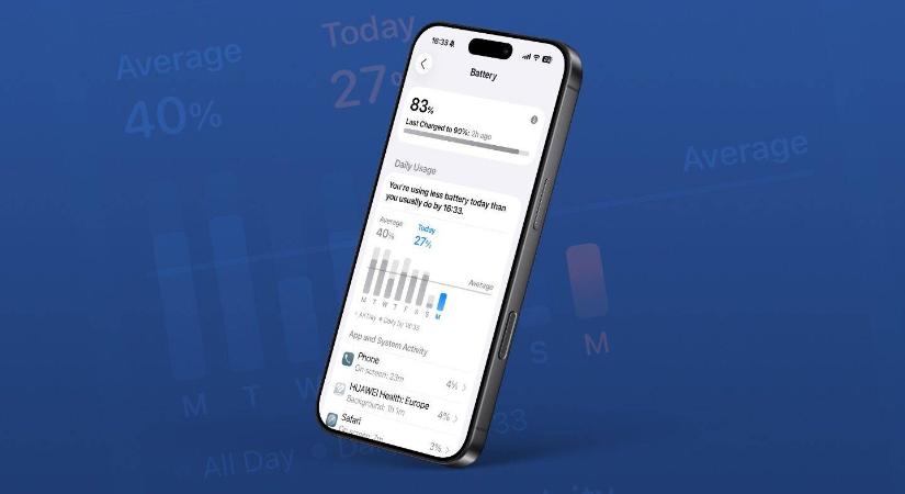 Az iPhone akku üzemidő növelése iOS 26 alatt