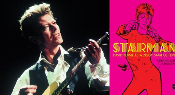 David Bowie földönkívüli rocksztárként, képregényben tér vissza