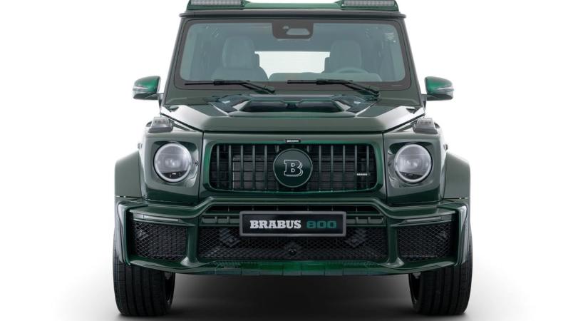 A Brabus 800 lóerős vadállattá morcosította a Mercedes G-osztályt