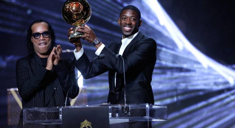 „Ezt az Aranylabdát a PSG nyerte meg” – Dembélé reméli, meg sem áll a vb-aranyig