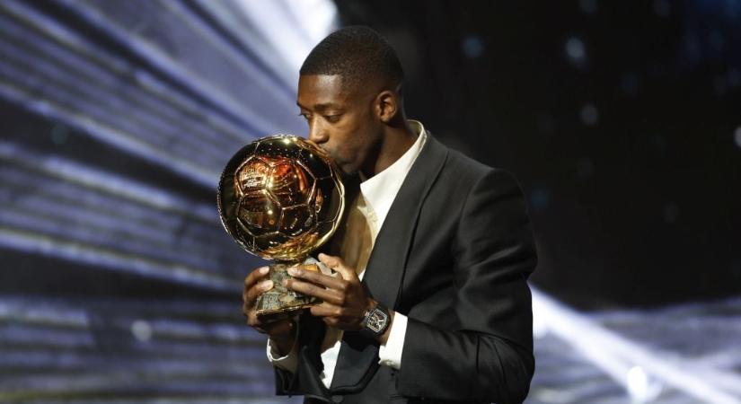 Hihetetlen fordulat, Ousmané Dembélé nyerte az Aranylabdát 2025-ben: könnyekben tört ki a színpadon a PSG csatára