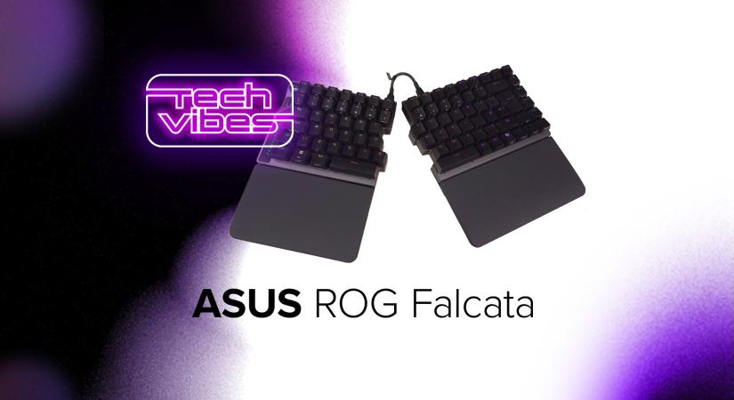 Hová tegyelek? Profi billentyűzet a kényelem határán - Asus ROG Falcata - Tech Vibes