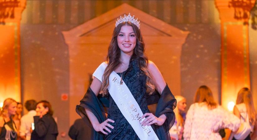 Debreceni diáklány nyerte a World Top Model Hungary-t