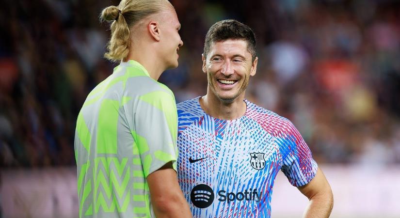 Haaland is Spanyolországba vágyik, Lewandowski utódja lehet a Barcelonánál
