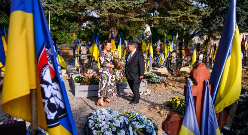 Ferenc Viktória a háború valódi árára figyelmeztetett