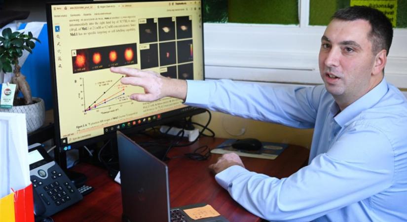 Újfajta kontrasztanyagot fejlesztett ki a Debreceni Egyetem fiatal kutatója