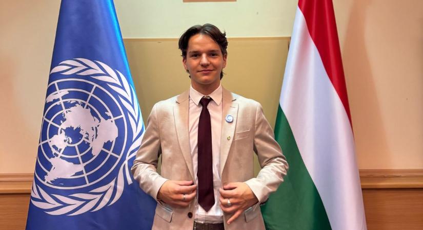 Tizenhat évesen ENSZ Ifjúsági Tanácsadó lett a kőszegi iskola diákja