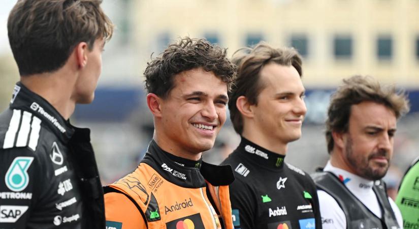 F1: Ezért vigyorogtak a pilóták a himnusz alatt Bakuban