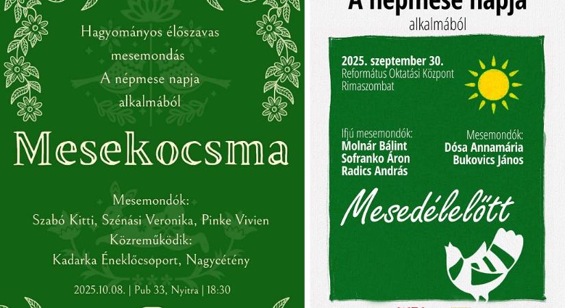A Hagyományok Háza Hálózat A népmese napjára készül