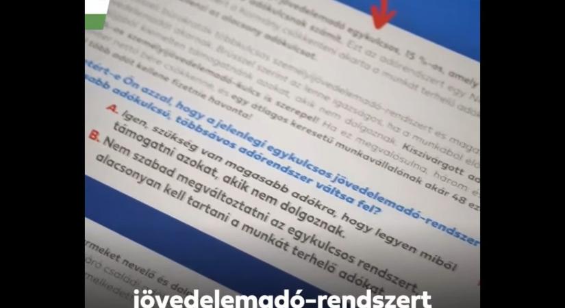 Kiderült a nemzeti konzultáció első kérdése