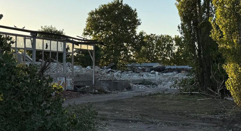 Lebontották a Slavicát, Lidl lesz a helyén