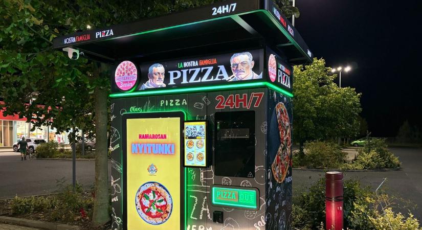 Pizza automaták lepték el Szombathelyt - mostantól akár hajnali háromkor is ehetünk egy szeletet!