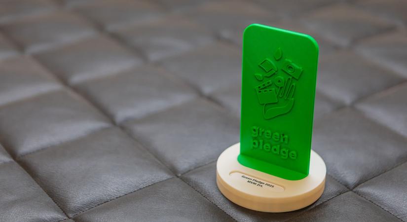 ÁTADTÁK AZ IDEI GREEN PLEDGE DÍJAKAT