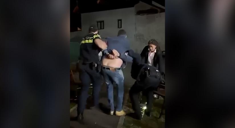 Kötekedett a rendőrökkel az RMDSZ-es, bilincsben vitték el a Brassói Magyar Napok szombat esti bulijáról