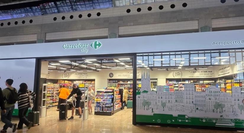 Barcelonában nyitotta meg első spanyol reptéri üzletét a Carrefour