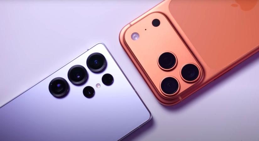 Összemérték a Samsung Galaxy S25 Ultra és az iPhone 17 Pro Max kameráit