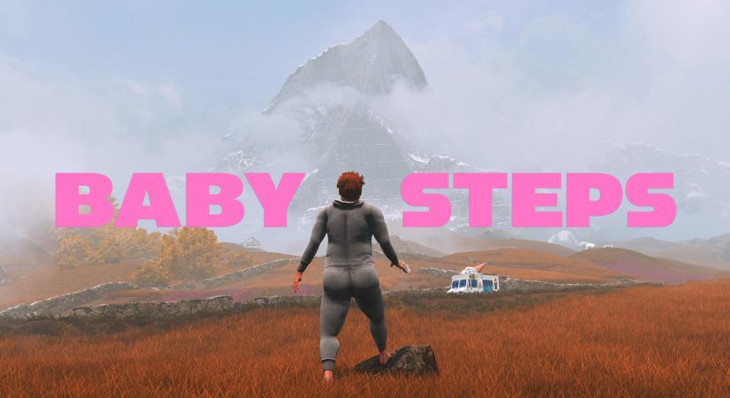 Baby Steps teszt – A másnaposan, mezítláb hegymászásnak ragequit lesz a vége