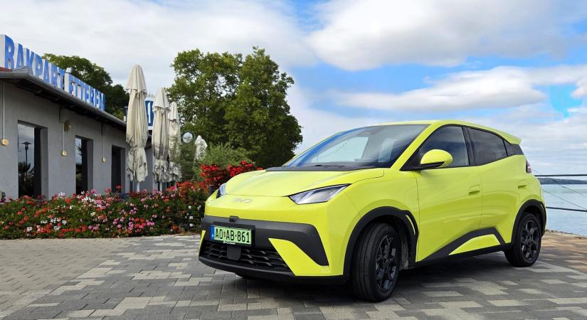 Villanyautó teszt: BYD Dolphin Surf – városi gokart