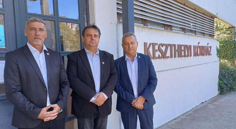 Kiállás a Keszthelyi Kórházért: a polgármesterek azt kérik, senki ne üljön fel a politikai hergelésnek!