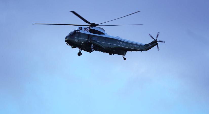 Lézert irányítottak Donald Trump helikopterére