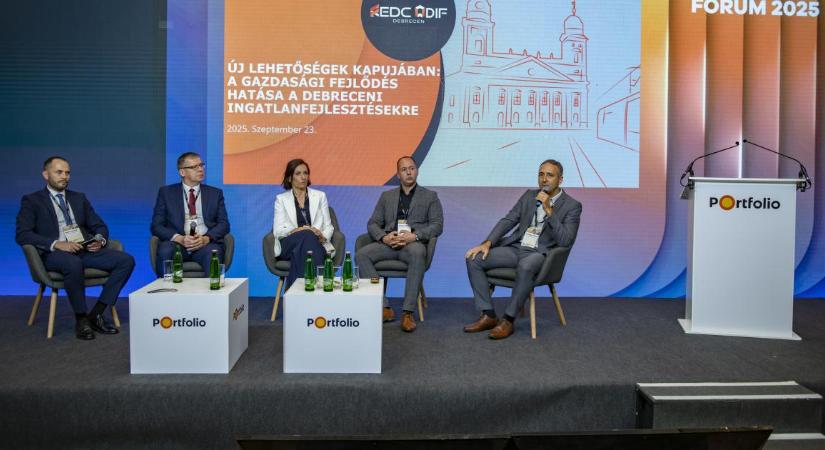Együtt Debrecen fejlődéséért: a debreceni fejlesztők mutatkoztak be a Portfolio Property Investment Forumon
