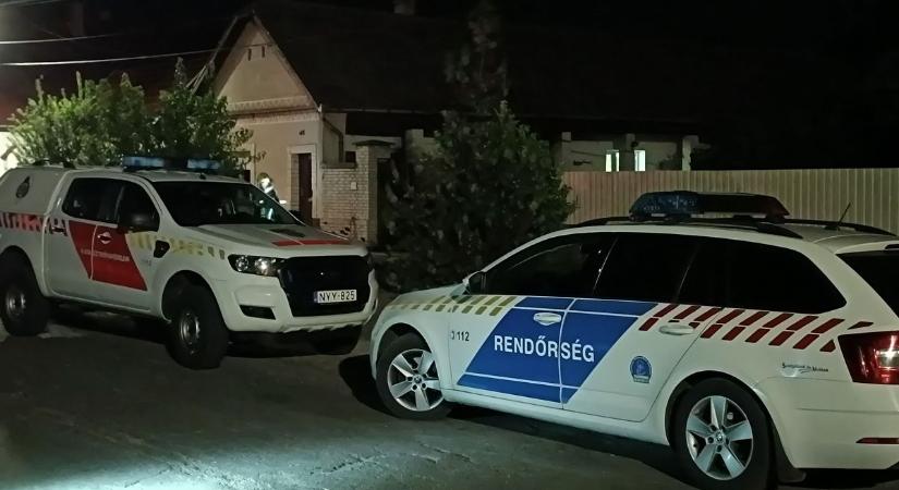 Háztűzhöz riasztották az egységeket Mélykútra, holtan találtak egy embert az ingatlanban