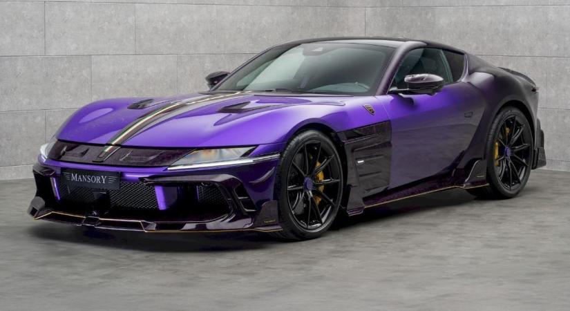 Extravagáns és brutális: bemutatkozott a Mansory-féle Ferrari 12Cilindri