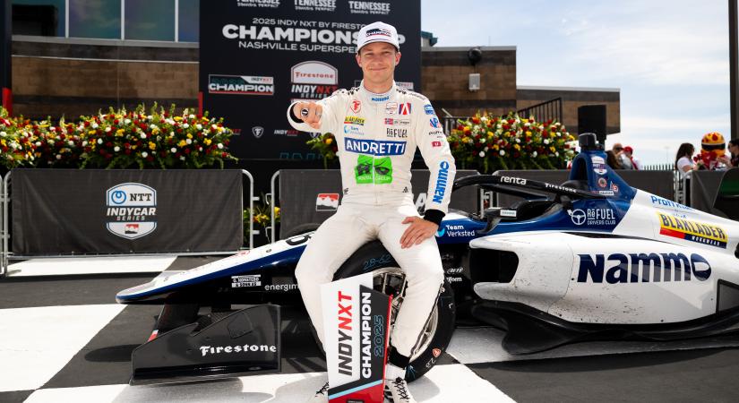 Dennis Hauger teljes szezonra aláírt az IndyCarba