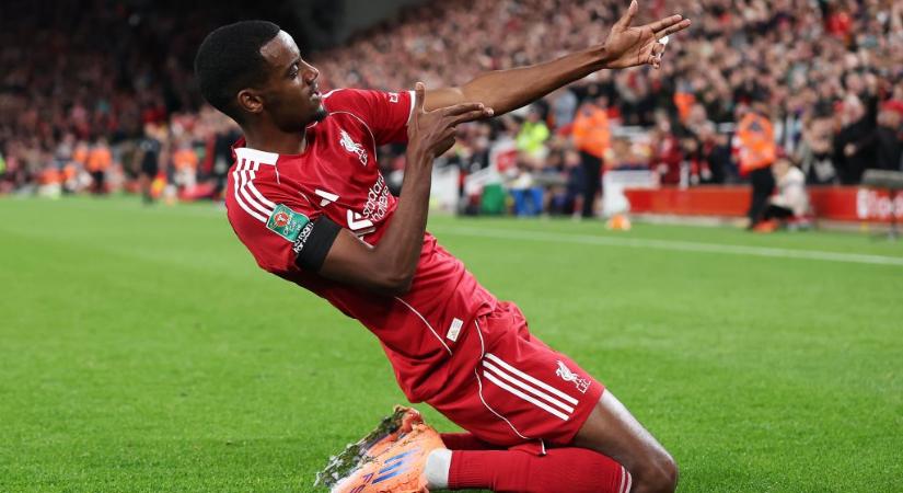 Megszerezte első liverpooli gólját Alexander Isak