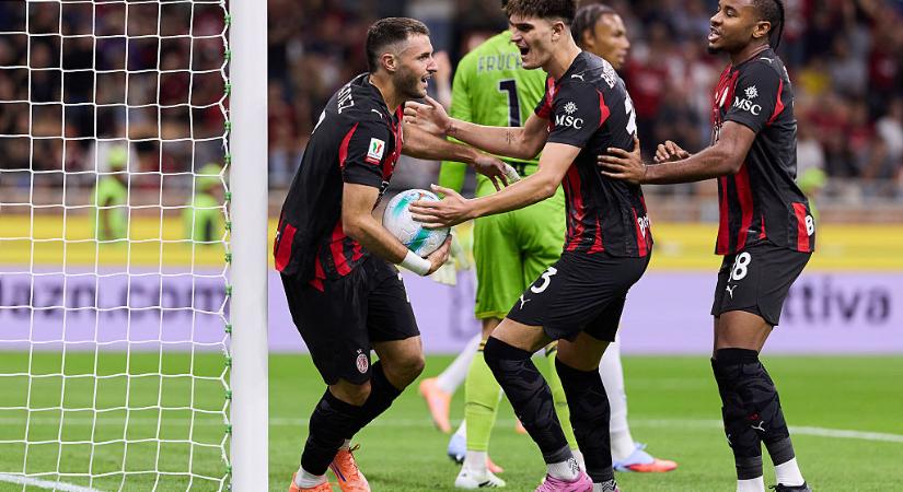 Coppa Italia: a Leccét simán legyőzve jutott a legjobb 16 közé az AC Milan – videóval