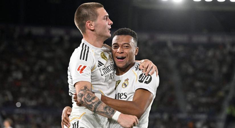 Kylian Mbappé duplázott, de a Real Madrid 18 éves csillaga is megszerezte első gólját