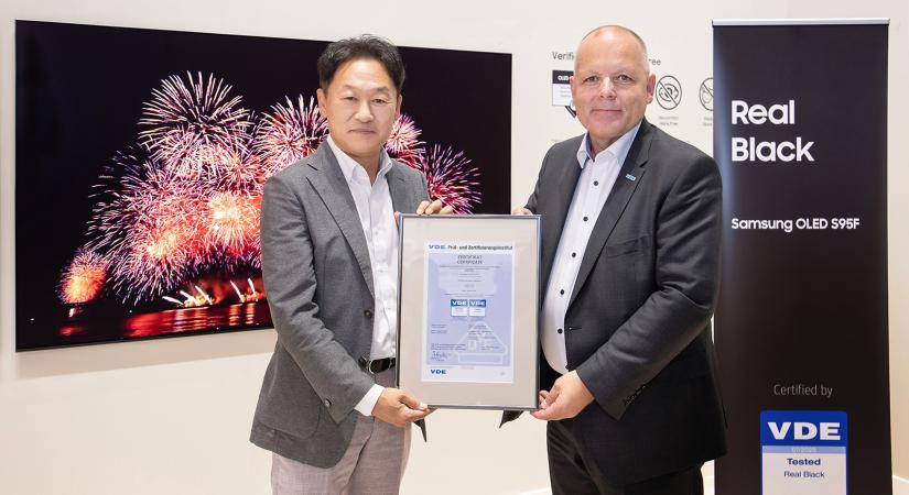 Díjazták a Samsung 2025-ös OLED tevéjét