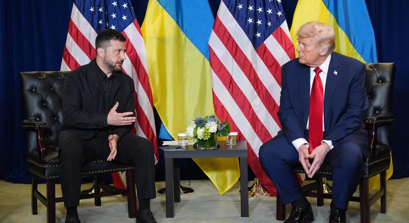 Olyat mondott Ukrajnáról Donald Trump, amit még soha