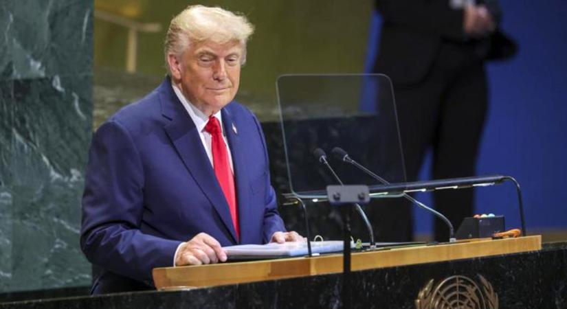 Donald Trump az ENSZ-közgyűlésen bírálta a világszervezet tevékenységét
