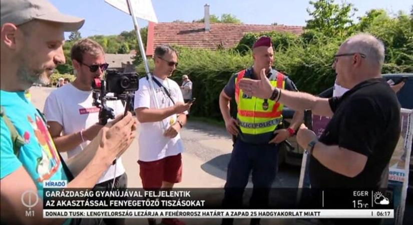Nemzetközi vizsgálat indult az akasztani vágyó tiszások ellen, miután életveszélyesen megfenyegették az M1 riporterét (VIDEÓ)