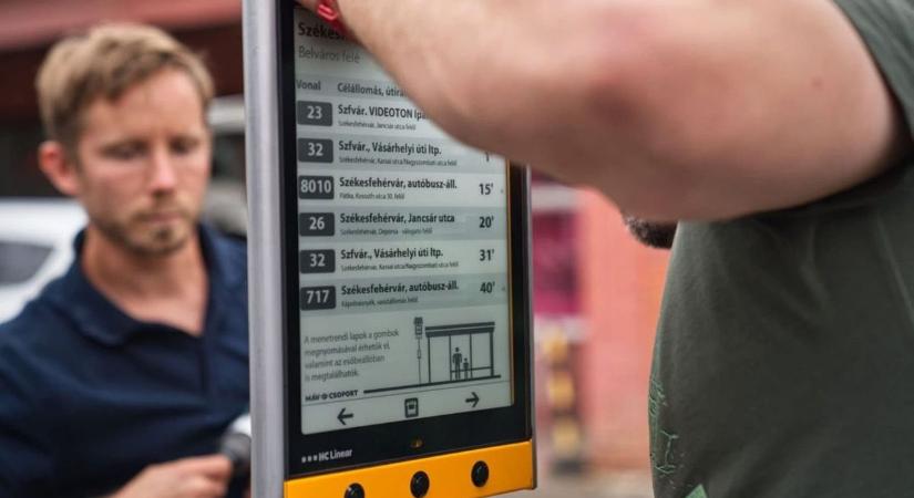 Forradalmi újítás a fehérvári buszközlekedésben