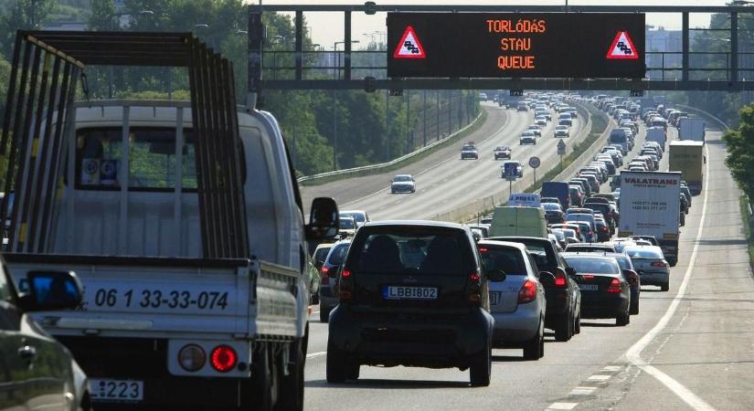 Mutatjuk melyik szakaszt kerüld el az M3-ason