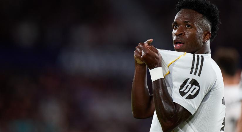 Ezt várták a Real Madrid-drukkerek, varázslatos gólt szerzett Vinícius Júnior