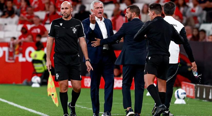 Nikitscher gólpasszt adott Mourinhóék ellen, az edző a játékvezetővel személyeskedett