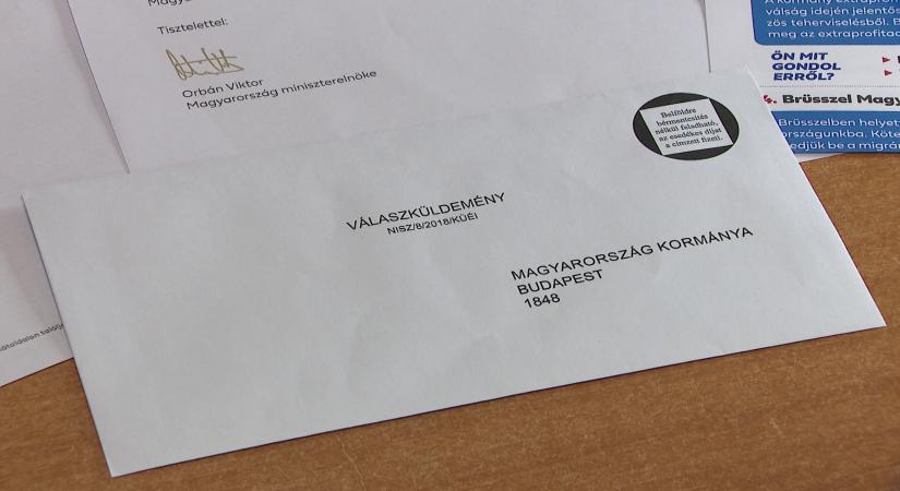 Íme, a nemzeti konzultáció második kérdése