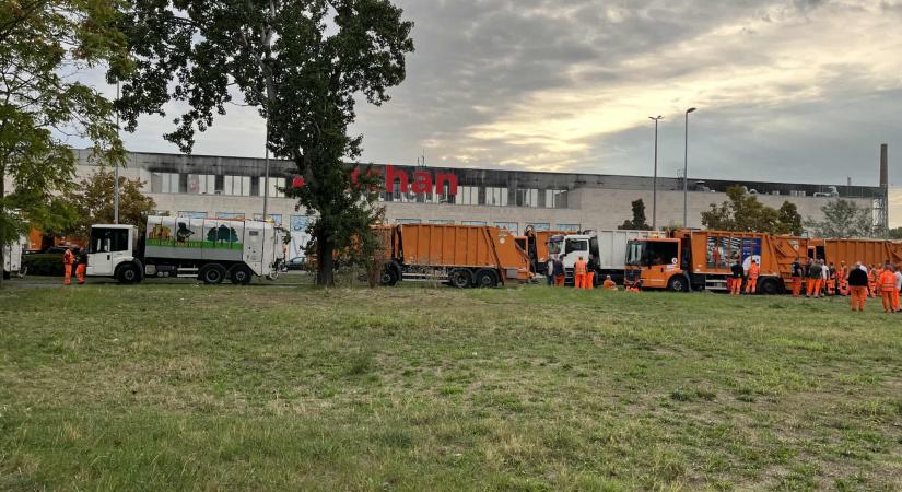 MOHU sztrájk: Nem viszik el a lomtalanításkor kitett hulladékot