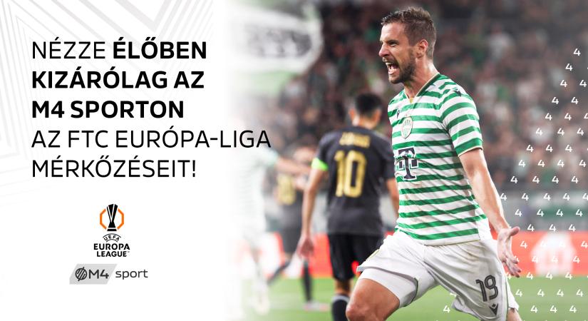 A Ferencváros Európa-liga mérkőzéseit továbbra is kizárólag az M4 Sporton láthatják