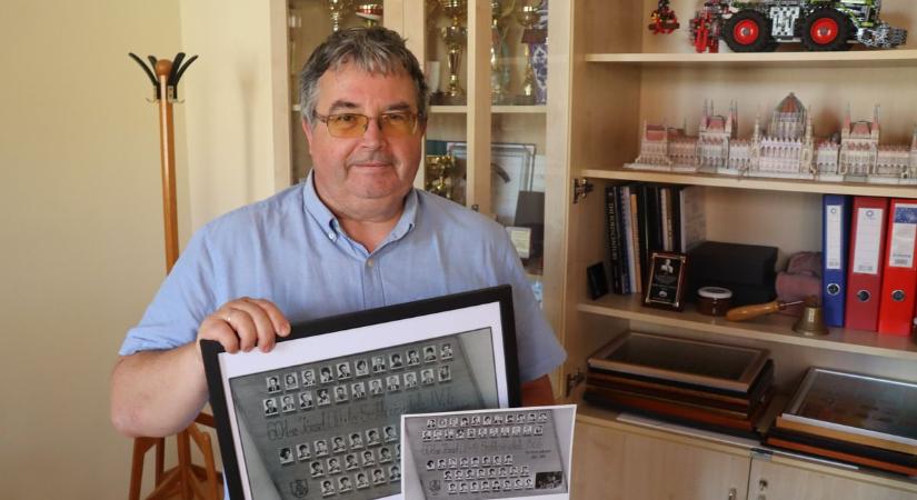 A múlt arcai visszatérnek: emlékfalat kapnak az elveszett tablók a Galamb iskolában