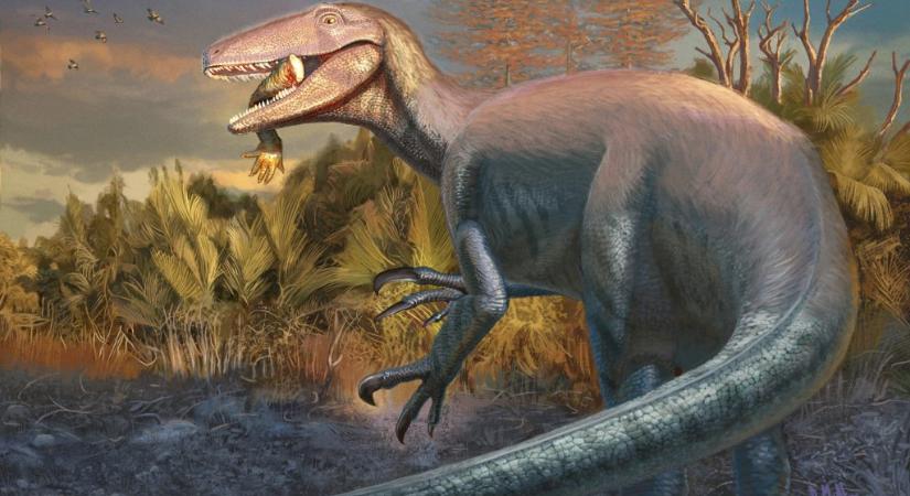 Krokodilevő dinoszaurusz csontjaira bukkantak