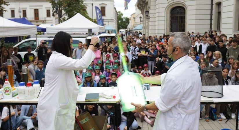 Drónverseny, kémiai show és klímajáték a Kutatók Éjszakáján Egerben